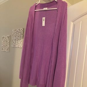 Old Navy 4X Lavender Cardigan